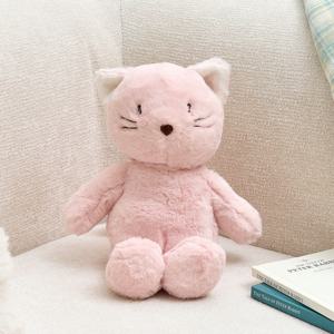 포근포근 아기고양이 인형 18cm 크림핑크