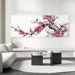 돈들어오는 동양화 화조도 꽃 그림 풍수 인테리어 - 1.봄날의 매화