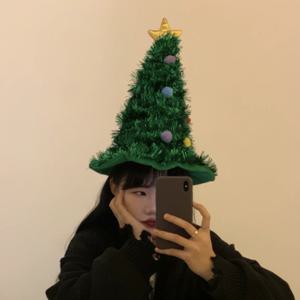 1+1 크리스마스모자 성탄절 산타모자 파티 트리모자 루돌프 사슴코 세트