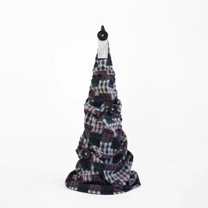 DAILY ; DRAPE NOEL 크리스마스 패브릭 원단 미니 트리 오브제