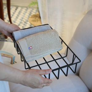 일본 야마자키 타워 스토리지 바스켓 보관 정리 바구니 블랙 S