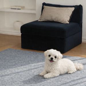 펫러그 방수매트 워셔블 거실카페트 고양이 강아지러그 5size 5color