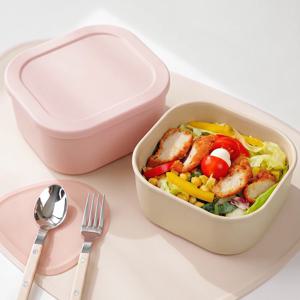 국산 실리콘 밀폐 샐러드용기 도시락통 밀프랩 900ml