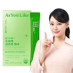 애즈유라이크 풋사과 콜라겐 젤리 15포 1개