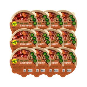 밸런스밀 저당도시락 닭가슴살 숯불치킨맛 277g x12개