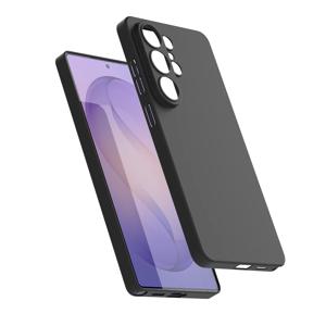 고스트핏 0.6mm 초슬림 풀커버 변색없는 핸드폰 케이스 갤럭시 S26 울트라 매트 블랙