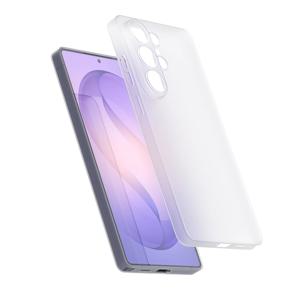 고스트핏 0.6mm 초슬림 풀커버 변색없는 핸드폰 케이스 갤럭시 S26 울트라 매트 화이트