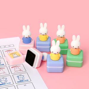 미피 피규어 꾹 만년 도장 캐릭터 칭찬 스탬프