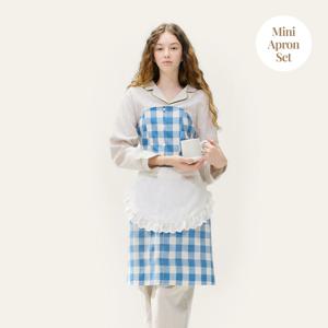 킹덤블루 미니앞치마 세트