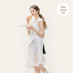 피크닉로지 미니앞치마 세트