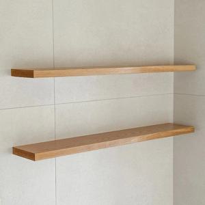주문제작 원목 화이트오크 무지주선반 30cm 13cm