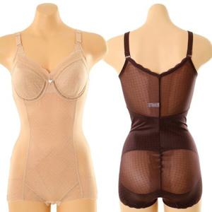 (신세계본점)[이월상품]와코루 문직 사틴 소프트 풀컵 올인원A,B컵 스킨,블랙 (WBT1950A,B)