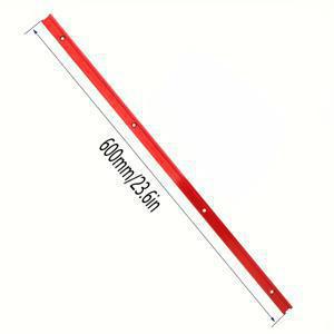 1개 목공 T 트랙 60Cm 범용 알루미늄 19X9.5Mm T 트랙 (크로스 컷 슬레드, 라우터 펜스 슬레드용) - 가벼운 목공 작업장 지그용 목공 추가 장비