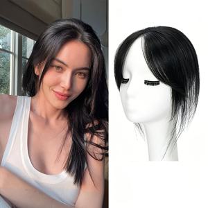 레이스 베이스 여성 헤어 탑 패치 25Cm 길이, 베이스 면적 6 X 8 Cm T자형