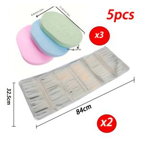 5개 세트, 주방 튀김 기름 보호대, 가정용 스토브 튐 방지 기름 보호대, 청소 스펀지, 가스 스토브 알루미늄 포일 열 차단 기름 보호대, 비접촉식 음식 튐 방지 스크린, 접이식 가스 스토브 기름 블록, 과부하 방지 장치