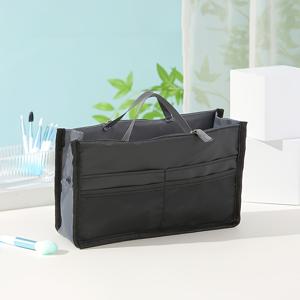 지갑 정리함 인서트, 휴대폰 포켓이 있는 다기능 핸드백 파우치, 핸드백 수납용 여행용 화장품 가방