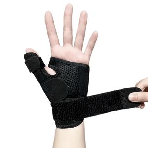 편안한 남녀공용 조절식 손목 밴드 - 직장에서의 일상 보온을 위한 이상적인 선택 - 왼손 또는 오른손 모두 지원