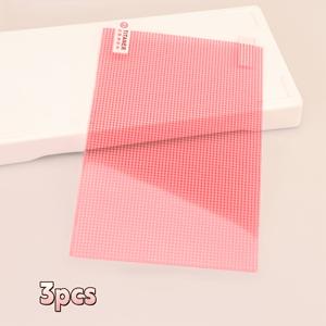 3개 HD 범용 자체 절단 스크린 보호 필름, 지문 방지 스크래치 방지 투명 필름, GPS, 디지털 카메라, 스마트워치 및 태블릿 스크린 보호 필름에 적합