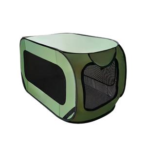 1개 고품질 차량용 고양이 침대 강아지 침대 옥스포드 천 휴대용 접이식 새끼 고양이 강아지 케이지 실내 애완 동물 둥지 새끼 기르기 실외 애완 동물 케이지 통풍성 통기성 다중 색상 옵션 모든 종류의 고양이 중간 크기의 강아지에 적합