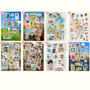 150개 레트로 픽셀 아트 스티커 세트, 8종 테마 시트, 광택 비닐, 정밀한 다이컷 모서리, 저널, 휴대폰 케이스, 거울, 메이크업 상자, 사이클링 장비용 스티커, 공예 애호가, 방 꾸미기, 창의적인 선물, 일상용으로 이상적