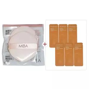 미바 왕꽃잎 퍼프 2개입 1개+설화수 자정기미코렉터 1ml 6장