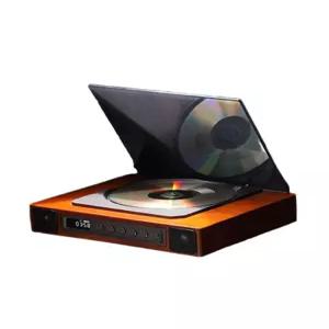 미니 턴테이블 무선 스피커 블루투스 CD 플레이어 빈티지 거실 캠핑